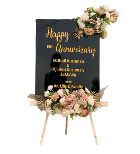 Papan Bunga Akrilik Banyoneng Laok